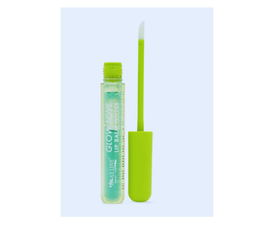 Lip Balm e Gloss Glow Love Mel de Abelha e Abacate Max Love com 28un de 5ml