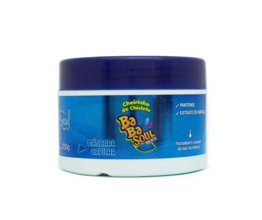 Máscara Capilar Cheirinho de Chiclete Menta 250g – Soul Cosméticos