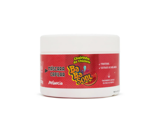 Máscara Capilar Cheirinho de Chiclete Melancia 250g – Soul Cosméticos