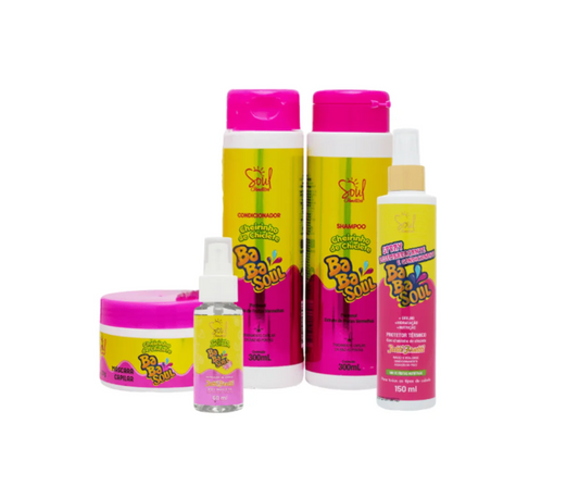 Kit Capilar Completo Cheirinho de Chiclete Tutti Frutti – BabaSoul