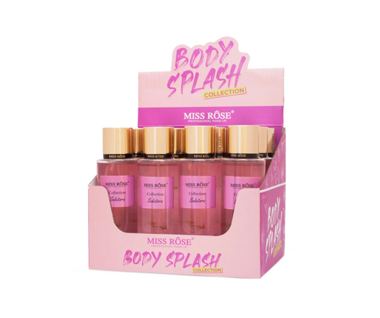 Body Splash Collection Sedutora com 12un Miss Rôse 250ml