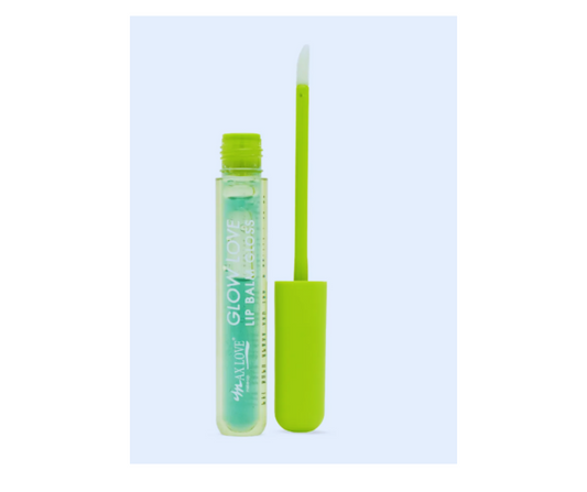 Lip Balm e Gloss Glow Love Mel de Abelha e Abacate Max Love com 28un de 5ml