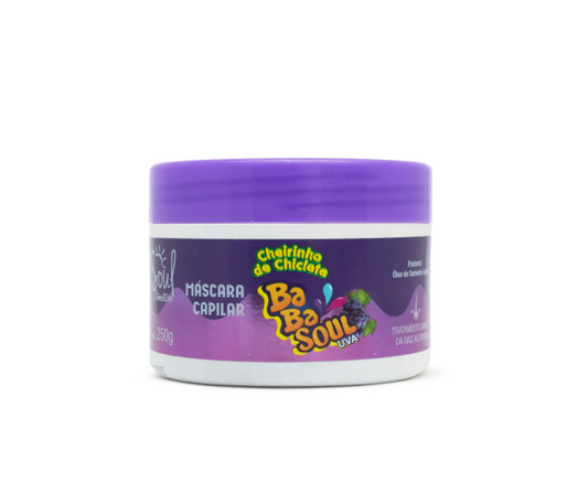 Máscara Capilar Cheirinho de Chiclete Uva 250g – Soul Cosméticos