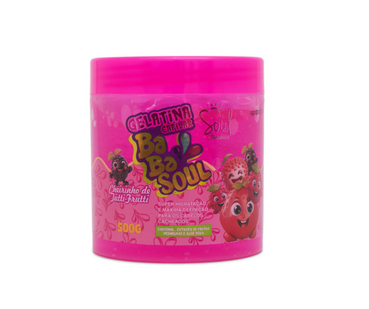 Gelatina Capilar Cheirinho de Tutti Frutti Soul Cosméticos – Hidratação e Definição