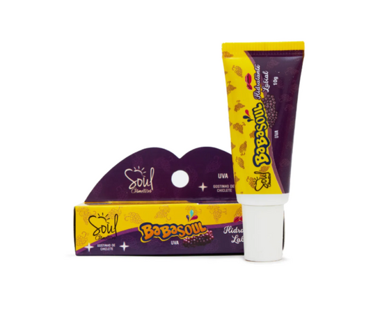 Hidratante Labial Soul Cosméticos Uva 10g