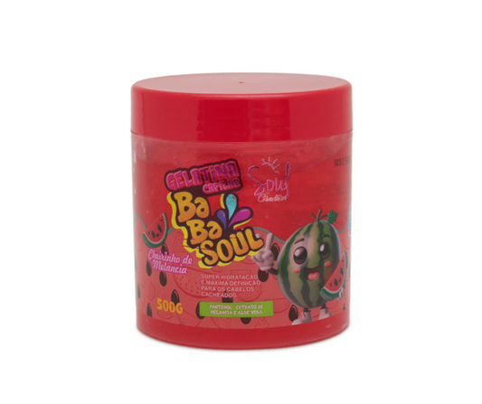 Gelatina Capilar Cheirinho de Melancia Soul Cosmeticos 500g
