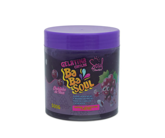 Gelatina Capilar Cheirinho de Uva Soul Cosmeticos 500g