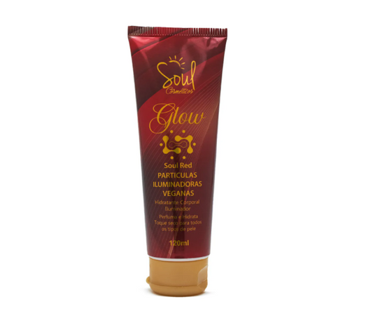 Hidratante Iluminador Glow Red Soul Cosméticos 120ml