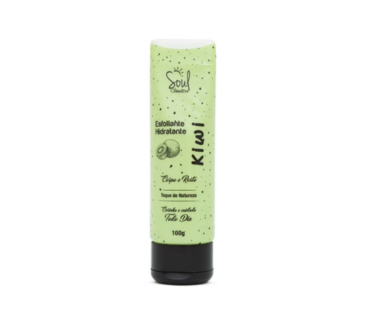 Hidratante Esfoliante para Corpo e Rosto de Kiwi Soul Cosméticos 100g