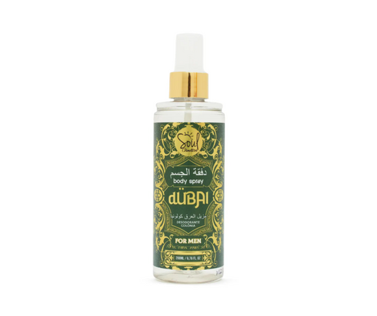 Body Splash Dubai Desodorante Colônia Soul Cosméticos 200ml