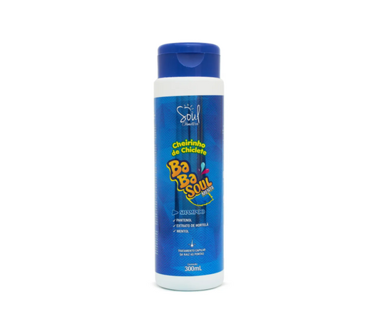Shampoo Cheirinho de Chiclete Menta com 300ml Soul Cosméticos