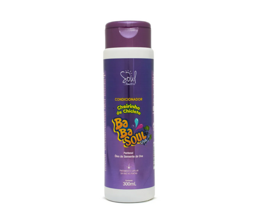Condicionador Cheirinho de Chiclete Uva com 300ml Soul Cosméticos