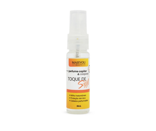 Perfume Capilar e Corporal Toque de Sol com 26ml Mais You