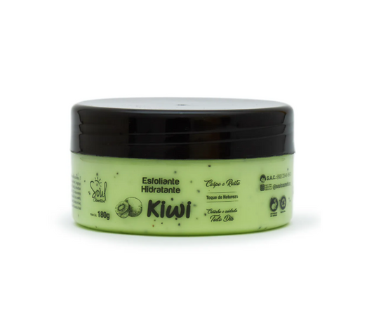 Hidratante Esfoliante de Kiwi Soul Cosméticos – 180g
