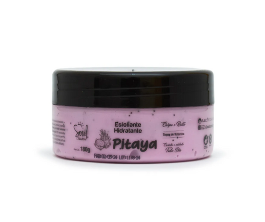 Hidratante Esfoliante de Pitaya 180g – Soul Cosméticos