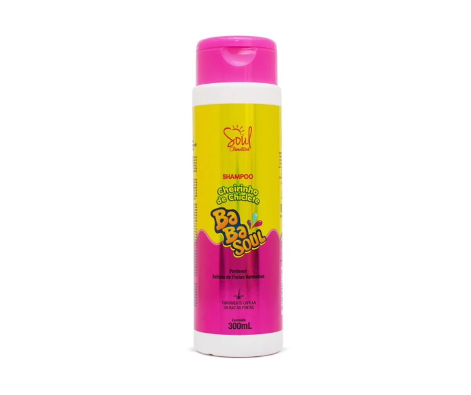 Shampoo Cheirinho de Chiclete Tutti Frutti 300ml – Soul Cosméticos
